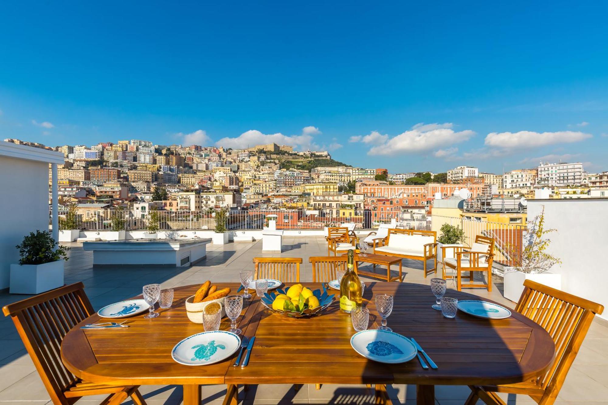 Poerio Rooftop Luxury Apartament Apartment Naples Exterior photo